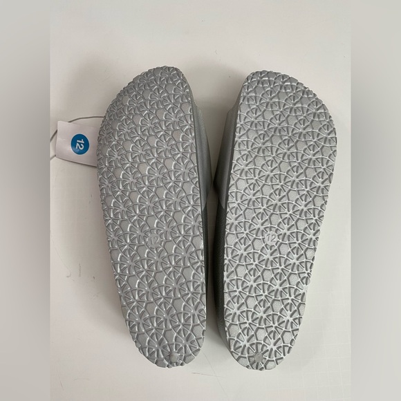 Shade & Shore Women Megan EVA Single Band Slide Sandals Shade & Shore Silver 12 - Picture 6 of 9